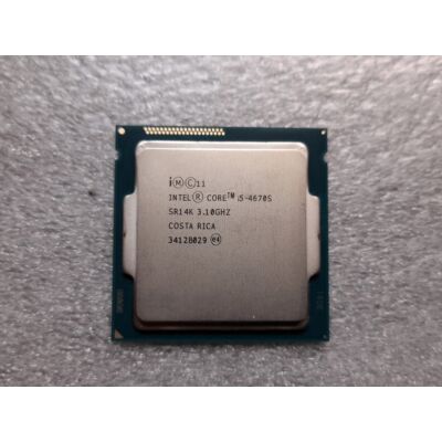 Intel Core i5-4670S Processor (6M Cache, up to 3.80 GHz)