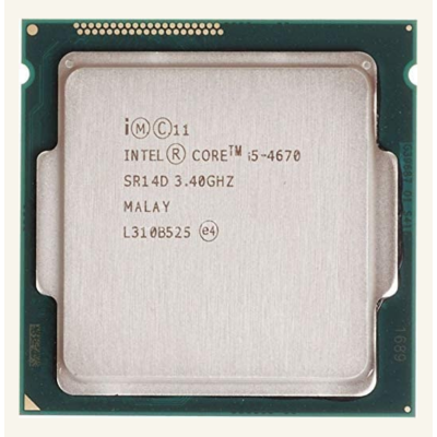 Intel Core i5-4670 Processor (6M Cache, up to 3.80 GHz) 
