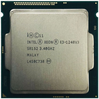 Intel Xeon E3-1240 v3 LGA1150 8M Cache,up to 3.80GHz