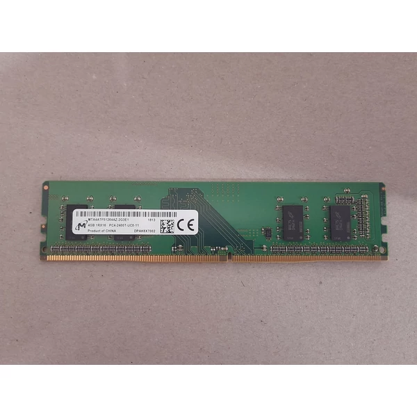 Micron 4GB DDR4 2400MHz PC4-2400T-UCO-11 memóriák
