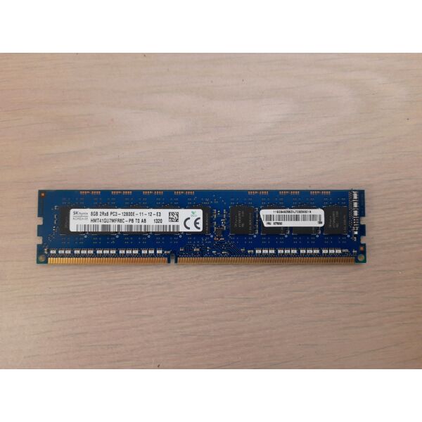 SK Hynix 8GB DDR3 1600MHz PC3-12800E-11-12-E3 (kétoldalas) ECC memória