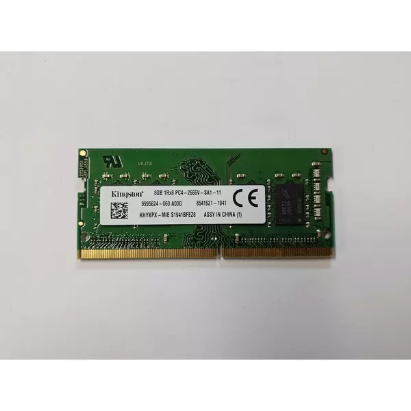 Kingston 8GB DDR4 PC4-2666V-SA1-11 laptop memória